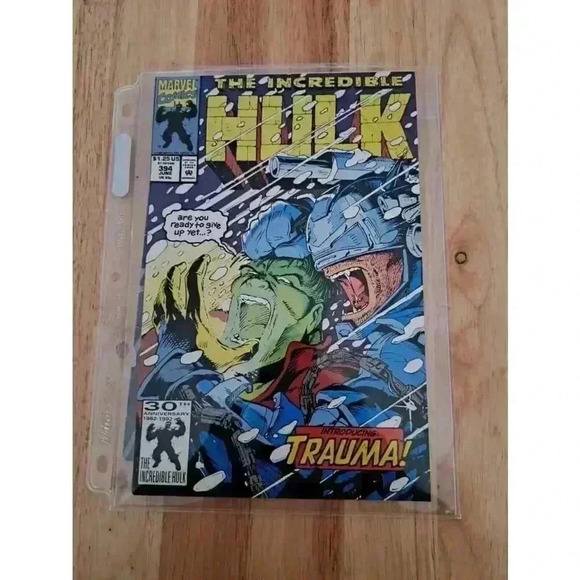 COMIC BOOK THE INCREDIBLE HULK 394 1962 1992 - Picture 2 of 2